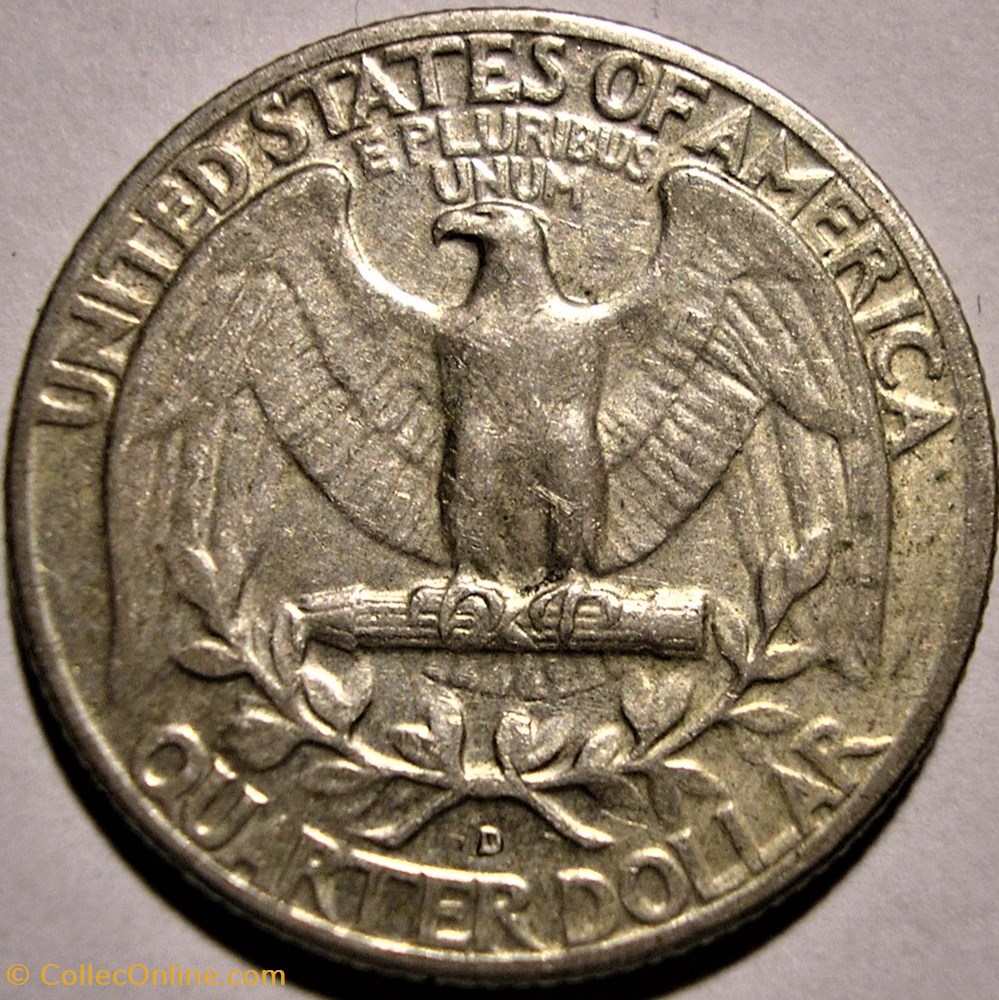monnaie monde etat uni 1956 denver quarter dollar error repunched double die