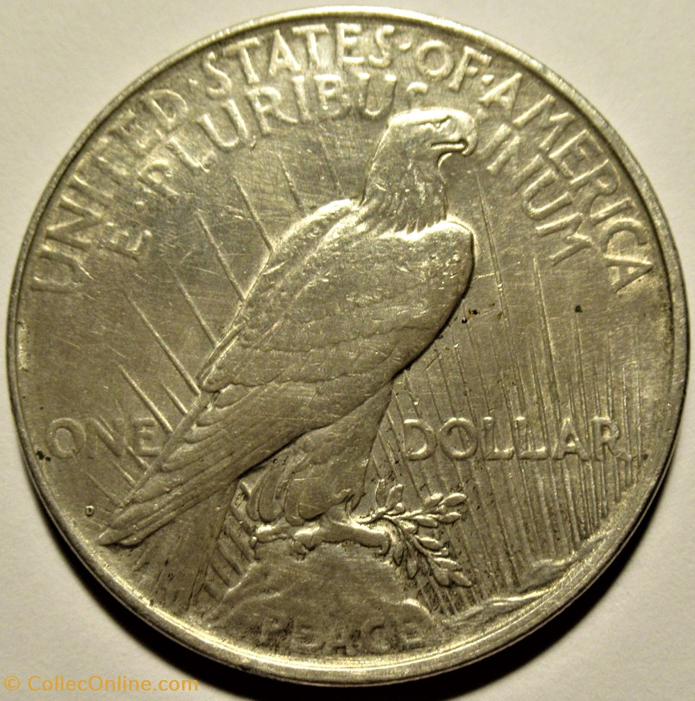 1922 Denver Dollar monnaies monde etats unis 1922 denver dollar