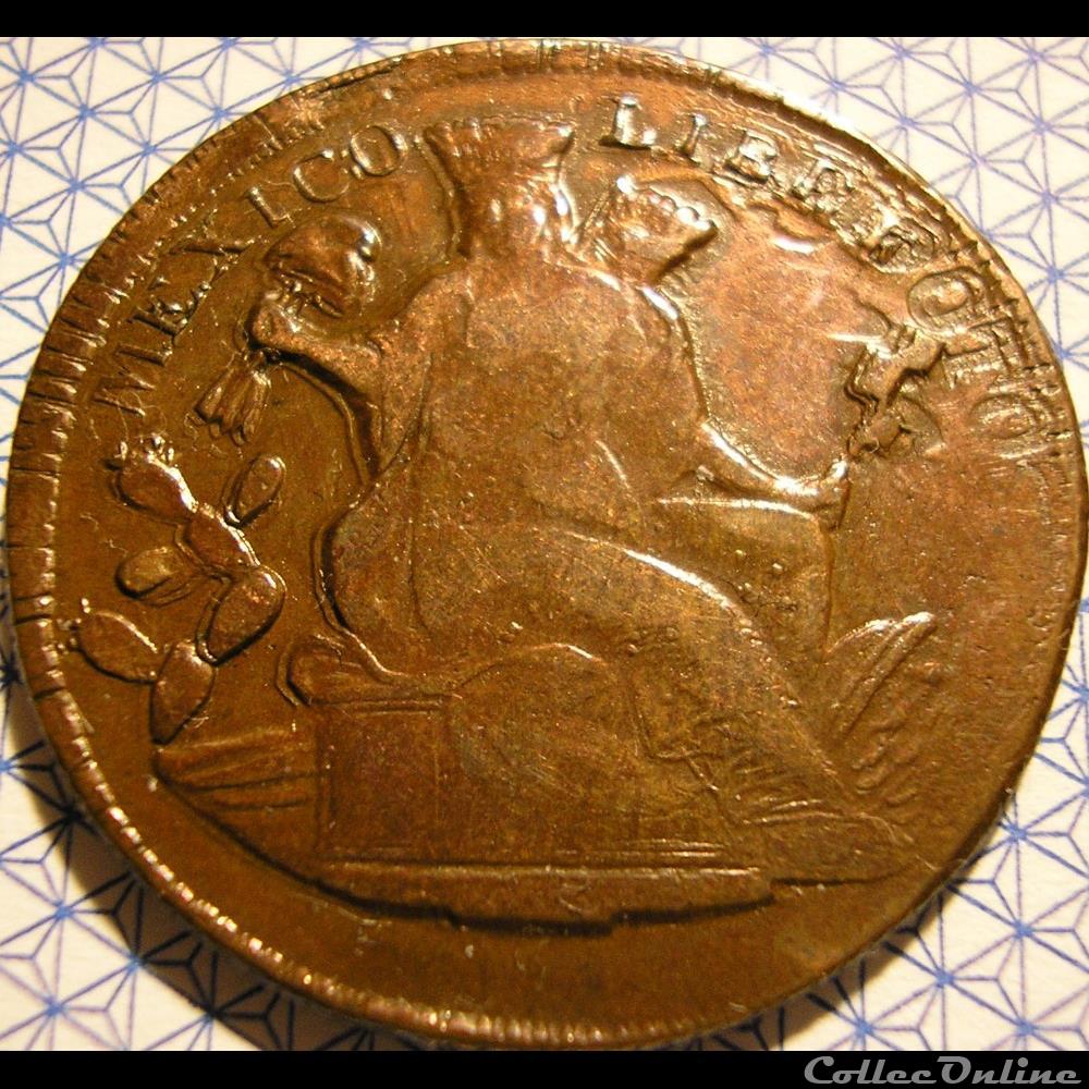 monnaies monde mexique mexico 1 4 real 1859 estado san luis potosi 2nd republic