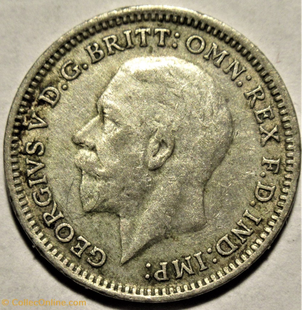 monnaies monde royaume george v 3 pence 1926 united kingdom