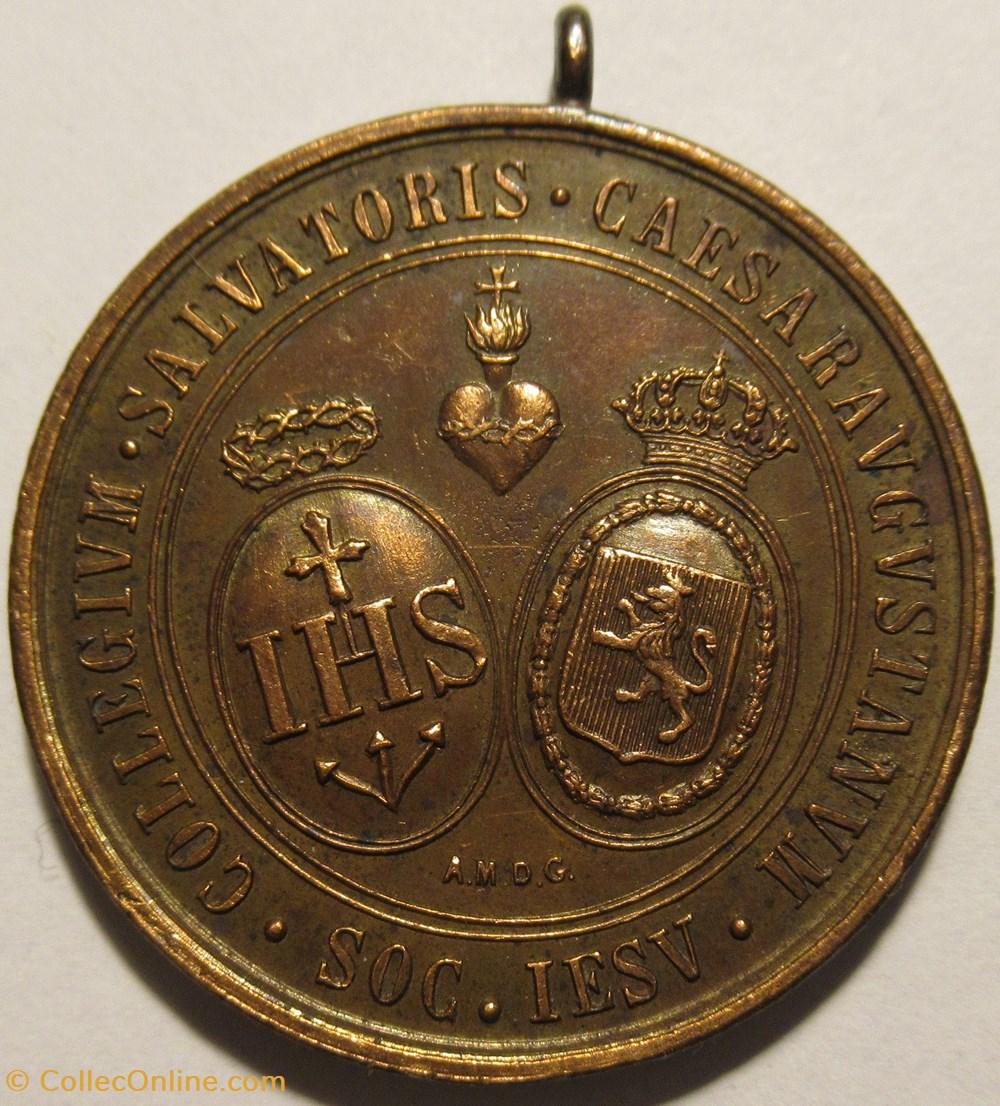 medailles espagne medal honoris causa college salvatoris zaragoza spain