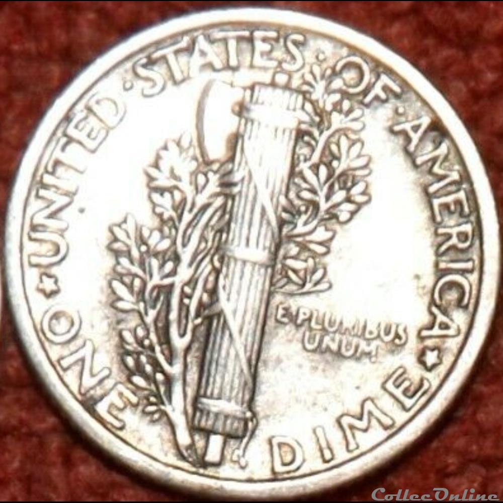 1924 Dime monnaies monde etats unis 1924 dime