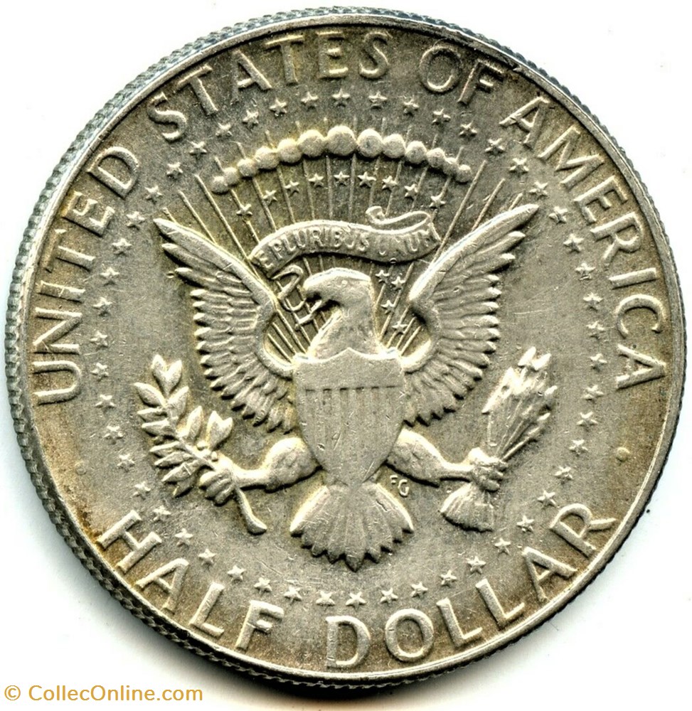 monnaie monde etat uni 1969 denver half dollar