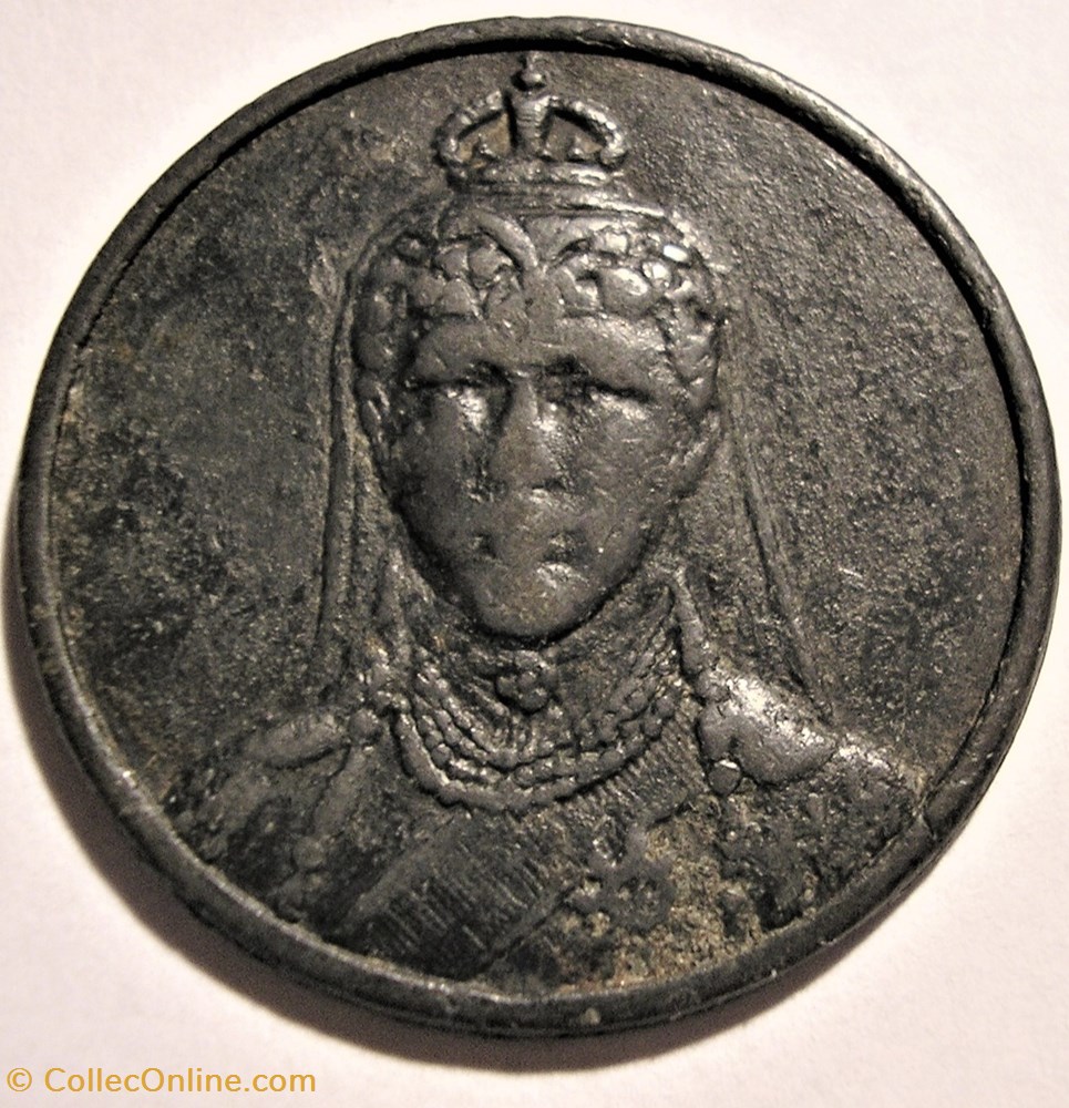 Bailiti II & Martouf I - Medallion of Coronation, Kingdom of Boldavia ca. 1750 2 medailles bailiti ii martouf i medallion of coronation kingdom of boldavia ca 1750