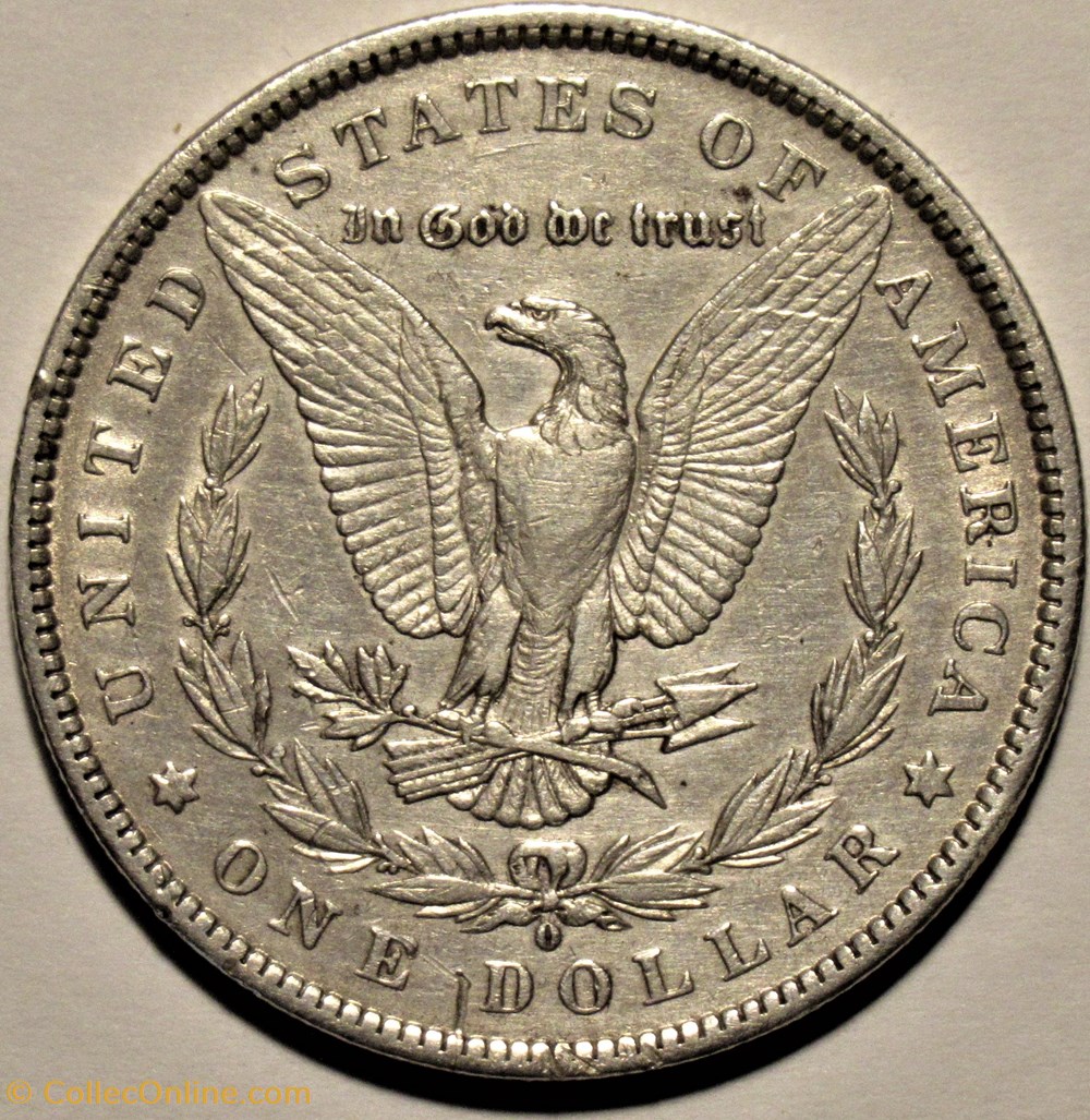 1888 New Orleans Dollar - Var. O Ovoid monnaies monde etats unis 1888 new orleans dollar var o ovoid