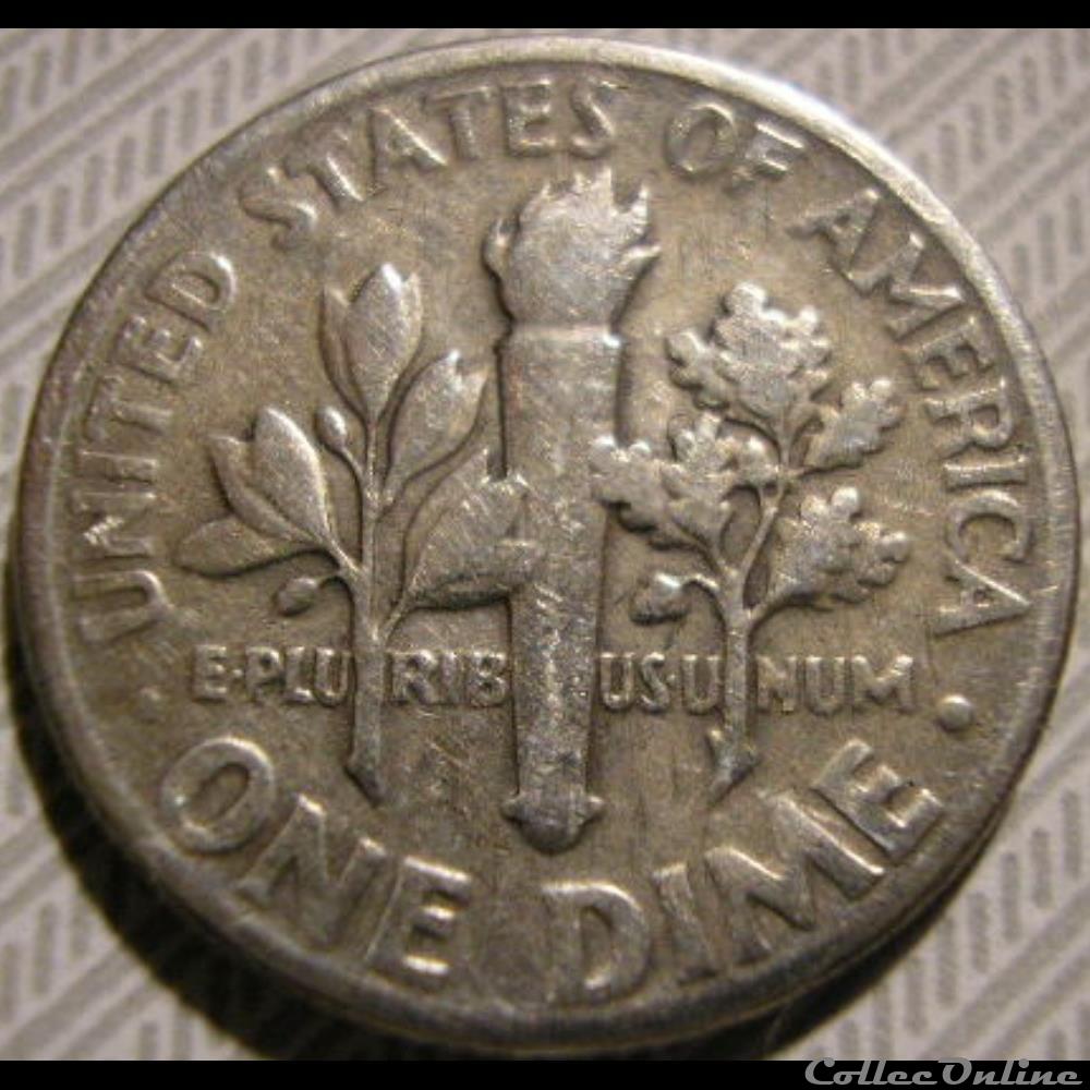 1946 Dime monnaie monde etat uni 1946 dime
