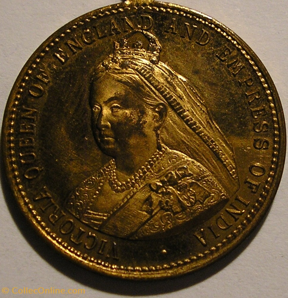 Queen Victoria - Longest Reign Commemorative Medalet 1837-1897 2 medaille royaume uni queen victoria longest reign commemorative medalet 1837 1897
