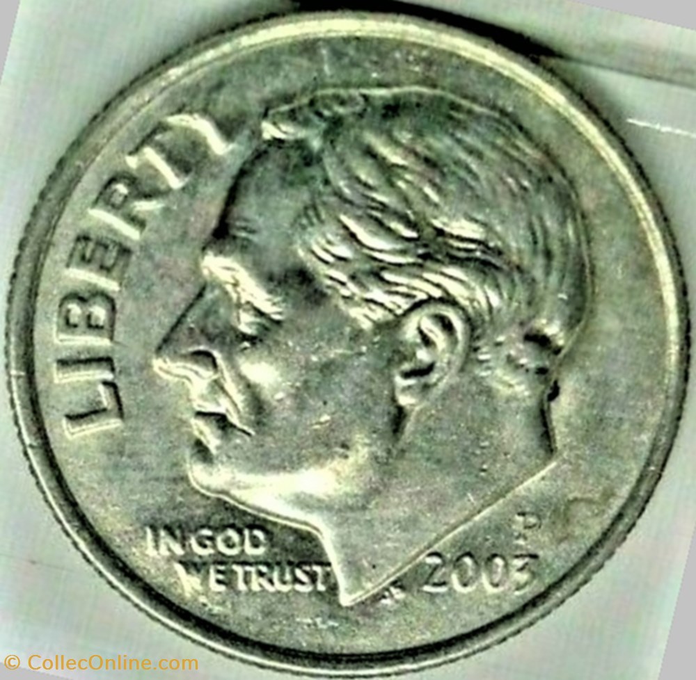 2003 Dime monnaies monde etats unis 2003 dime