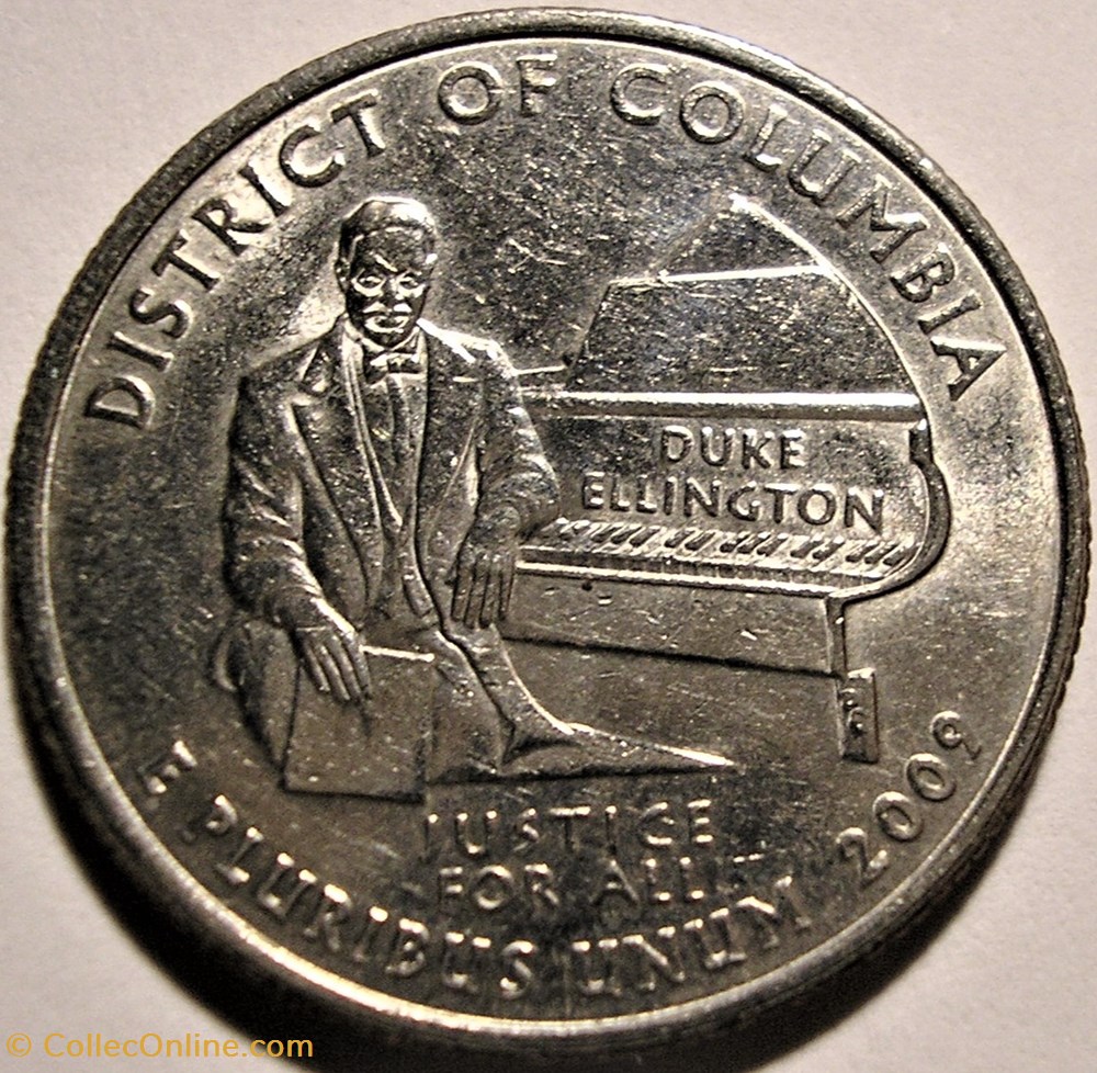 2009 D Quarter Dollar - District of Columbia monnaie monde etat uni 2009 d quarter dollar district of columbia