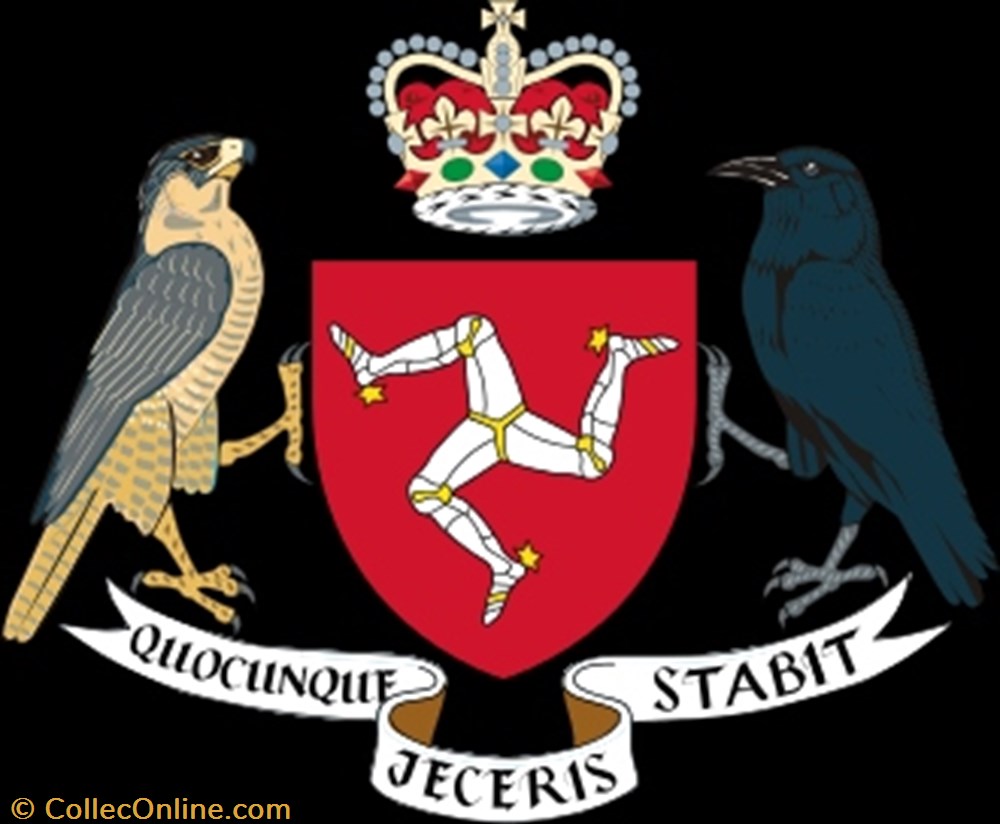 ISLE OF MAN - Bookmark monnaies monde royaume uni isle of man bookmark
