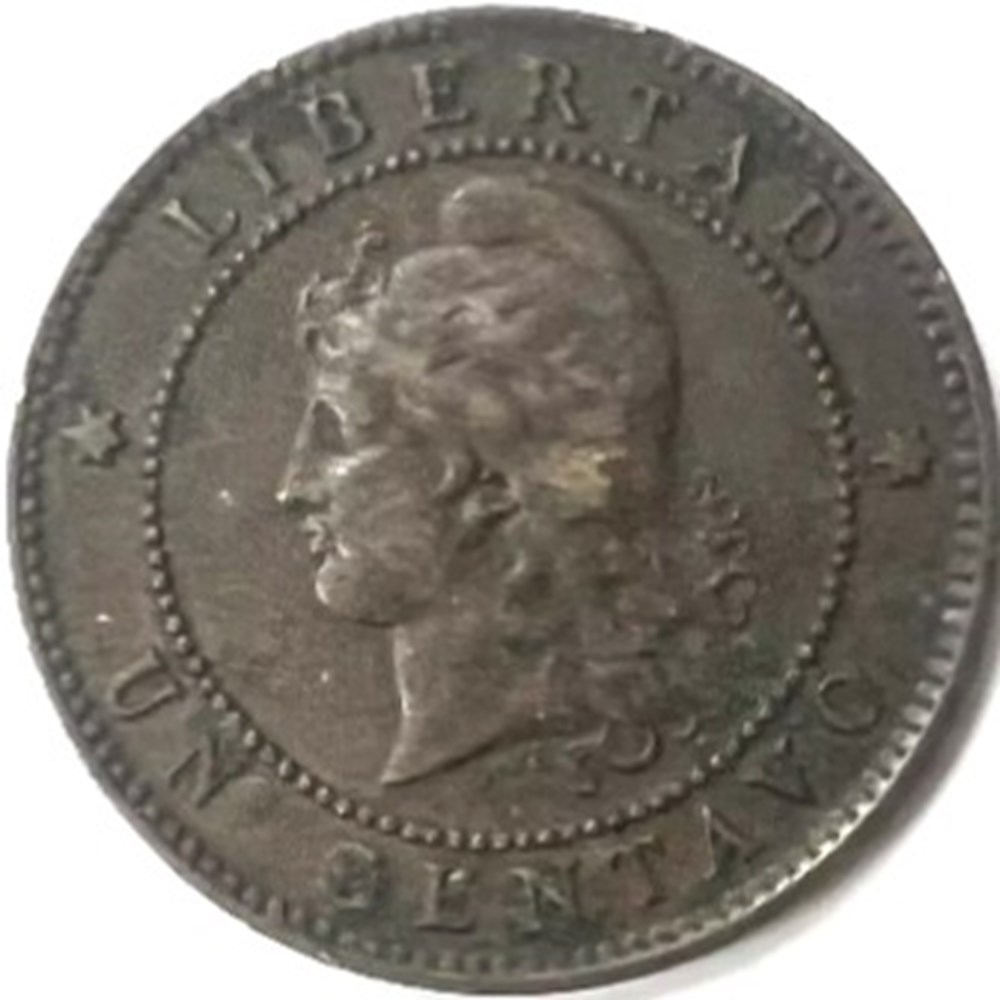 Argentina - Un Centavo 1895 monnaies monde argentine argentina un centavo 1895