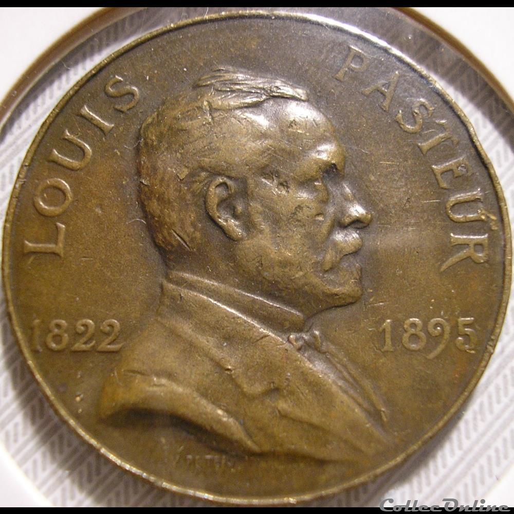 États Fédérés d'Europe - 1/10 d'Europa 1928 - L. Pasteur 2 medaille france monetaire necessite etats federes europe 1 10 europa 1928 l pasteur