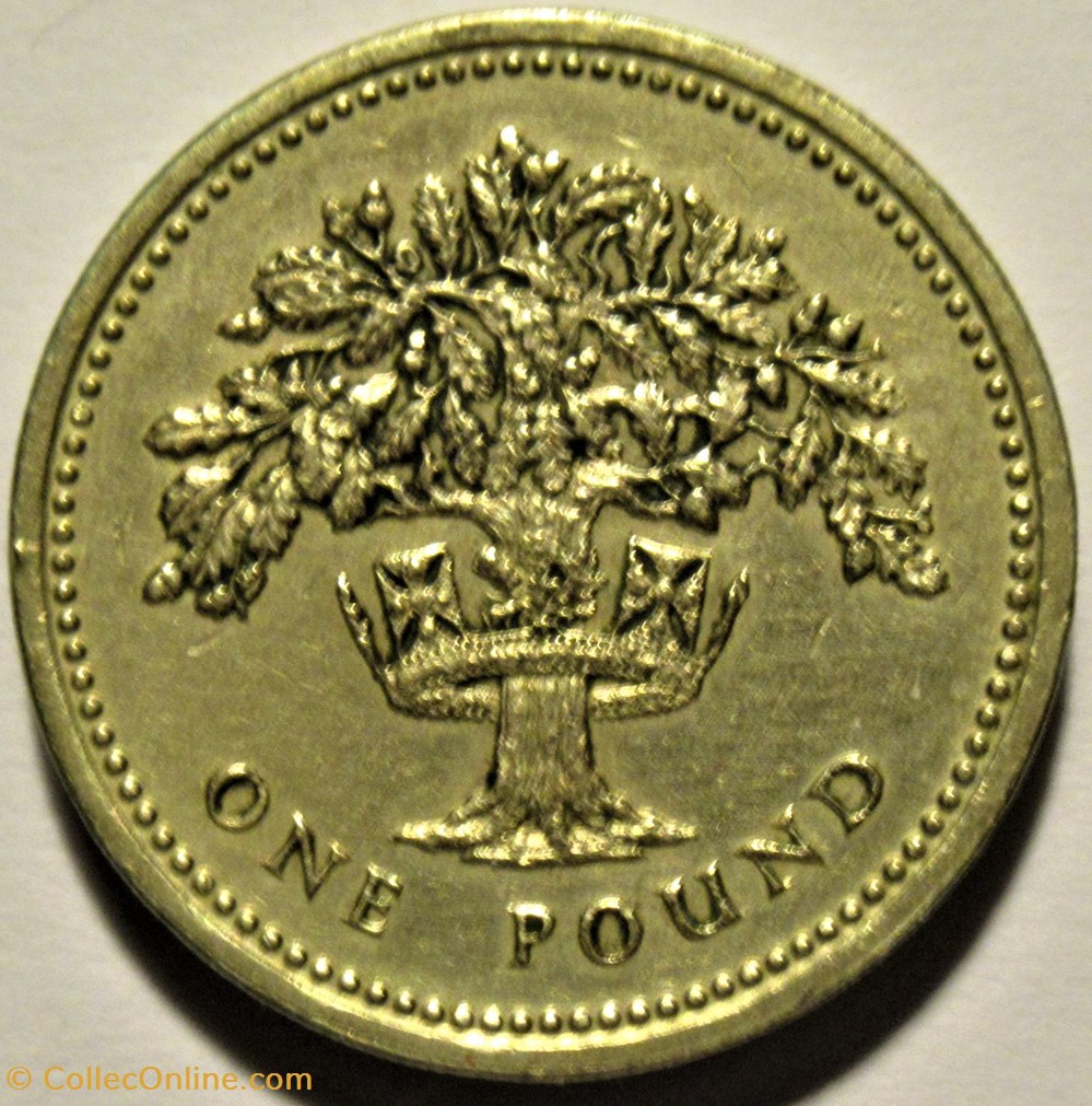 Elizabeth II - One Pound 1987 - UK monnaies monde royaume uni elizabeth ii one pound 1987 uk