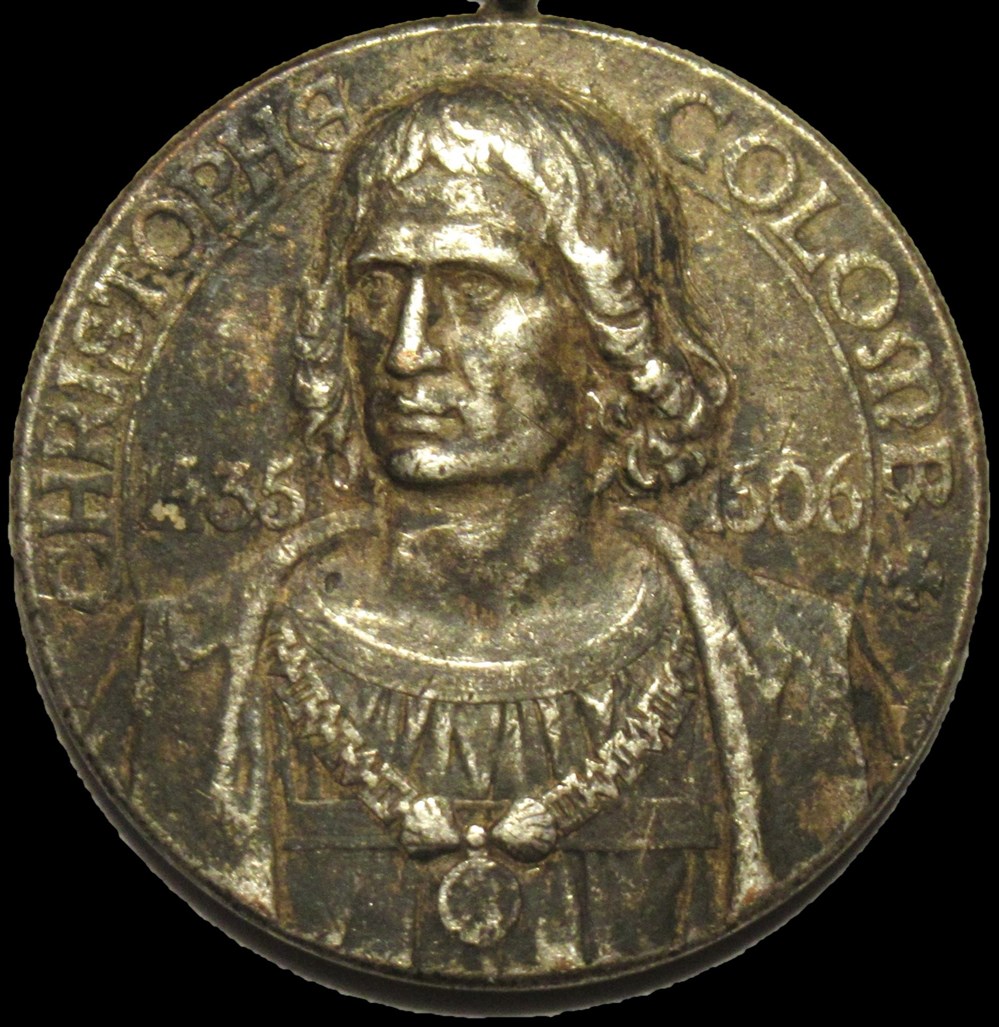 Christophe Colomb - 400ème Anniversaire de la redécouverte de l'Amérique medailles france iiieme republique christophe colomb 400eme anniversaire de la redecouverte de amerique