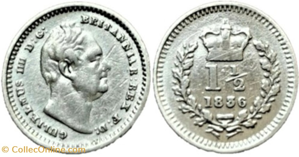William IV - 1, 1/2 Pence 1836 - Colonial issues monnaies monde royaume uni william iv 1 1 2 pence 1836 colonial issues