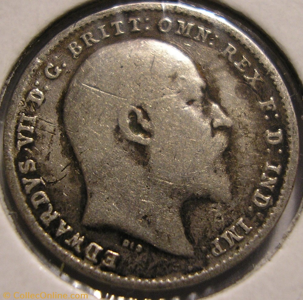 Edward VII - 3 Pence 1903 - United Kingdom of G.B. - Monedas - Mundo