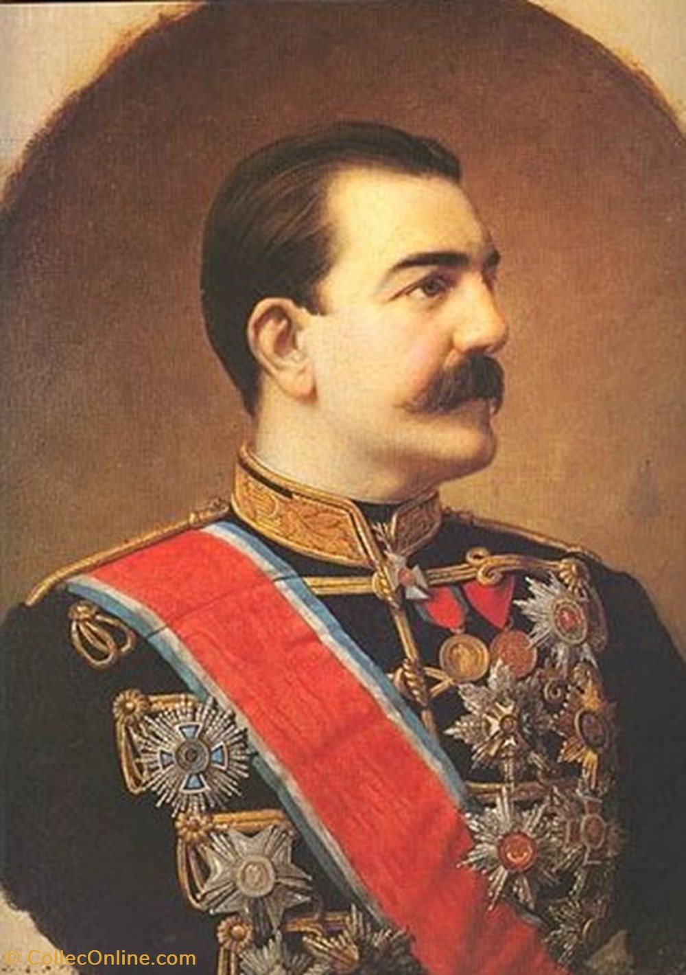 Kingdom of Serbia - 20 Para 1884 - Milan Ist monnaies monde serbie kingdom of serbia 20 para 1884 milan ist