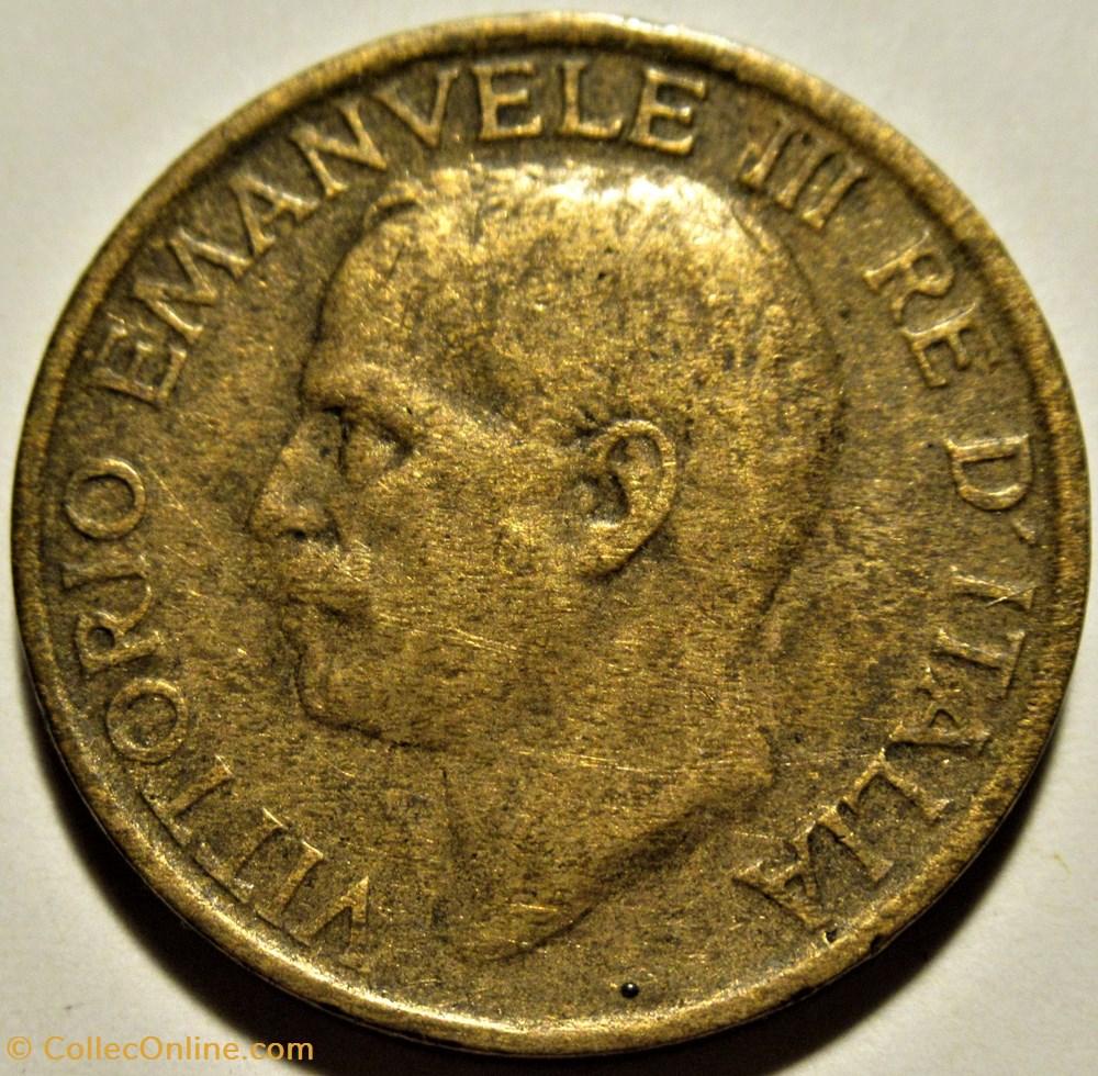 1920 Regno d'Italia, 10 Centesimi, Roma - Vittorio Emanuele III 2 monnaies monde italie 1920 regno italia 10 centesimi roma vittorio emanuele iii
