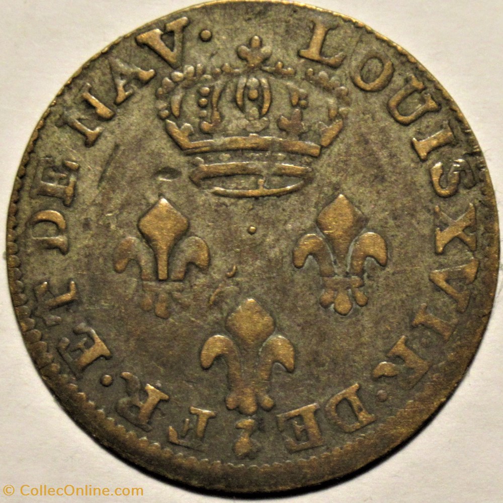Louis XVI - 2 Sous 1789 Cayenne, Guyane monnaies monde francaise louis xvi 2 sous 1789 cayenne guyane