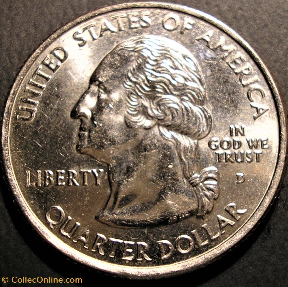 2005 D Quarter Dollar - Oregon State (ex.2) 2 monnaie monde etat uni 2005 d quarter dollar oregon state ex 2