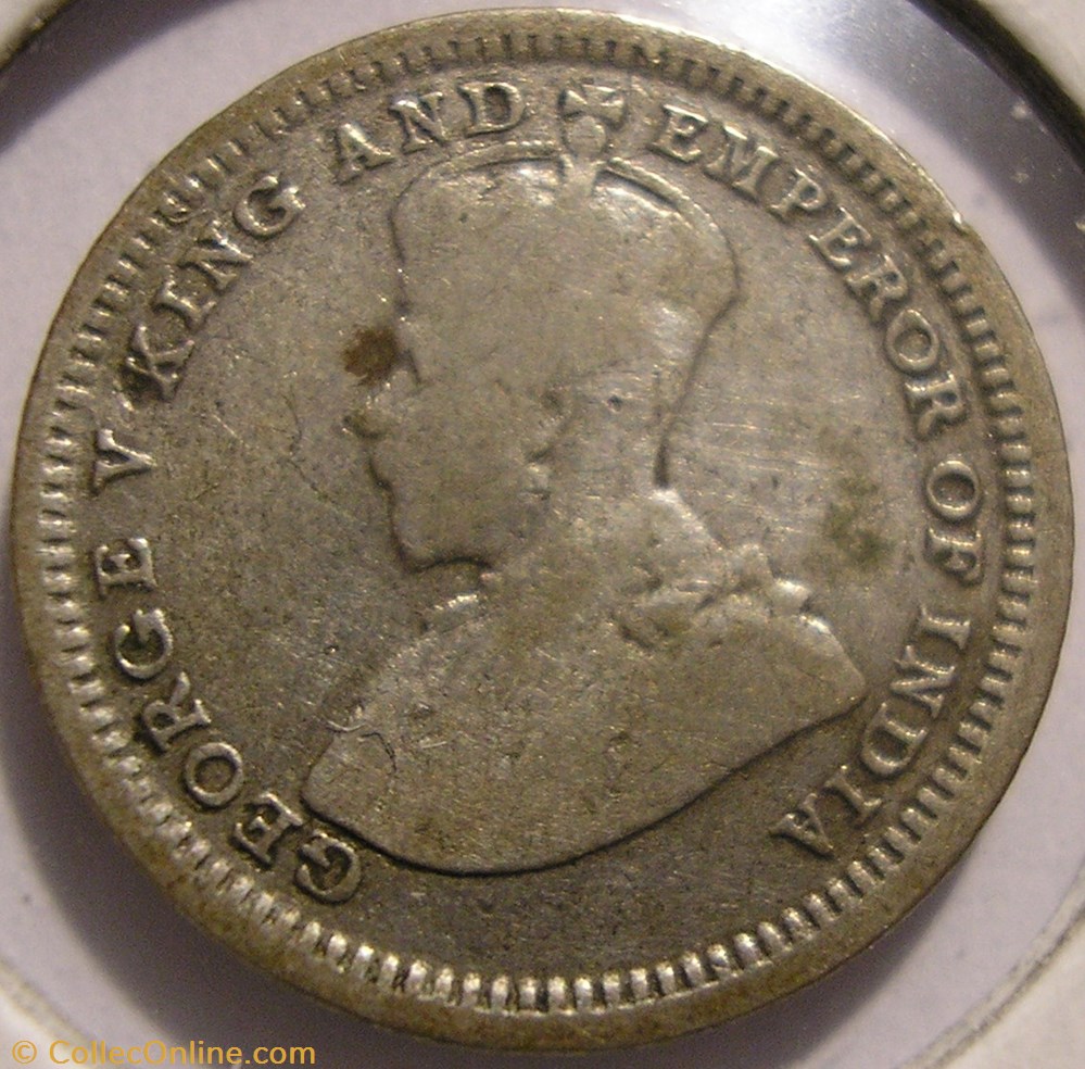 George V - 5 Cents 1926 - Straits Settlements monnaies monde malaisie george v 5 cents 1926 straits settlements