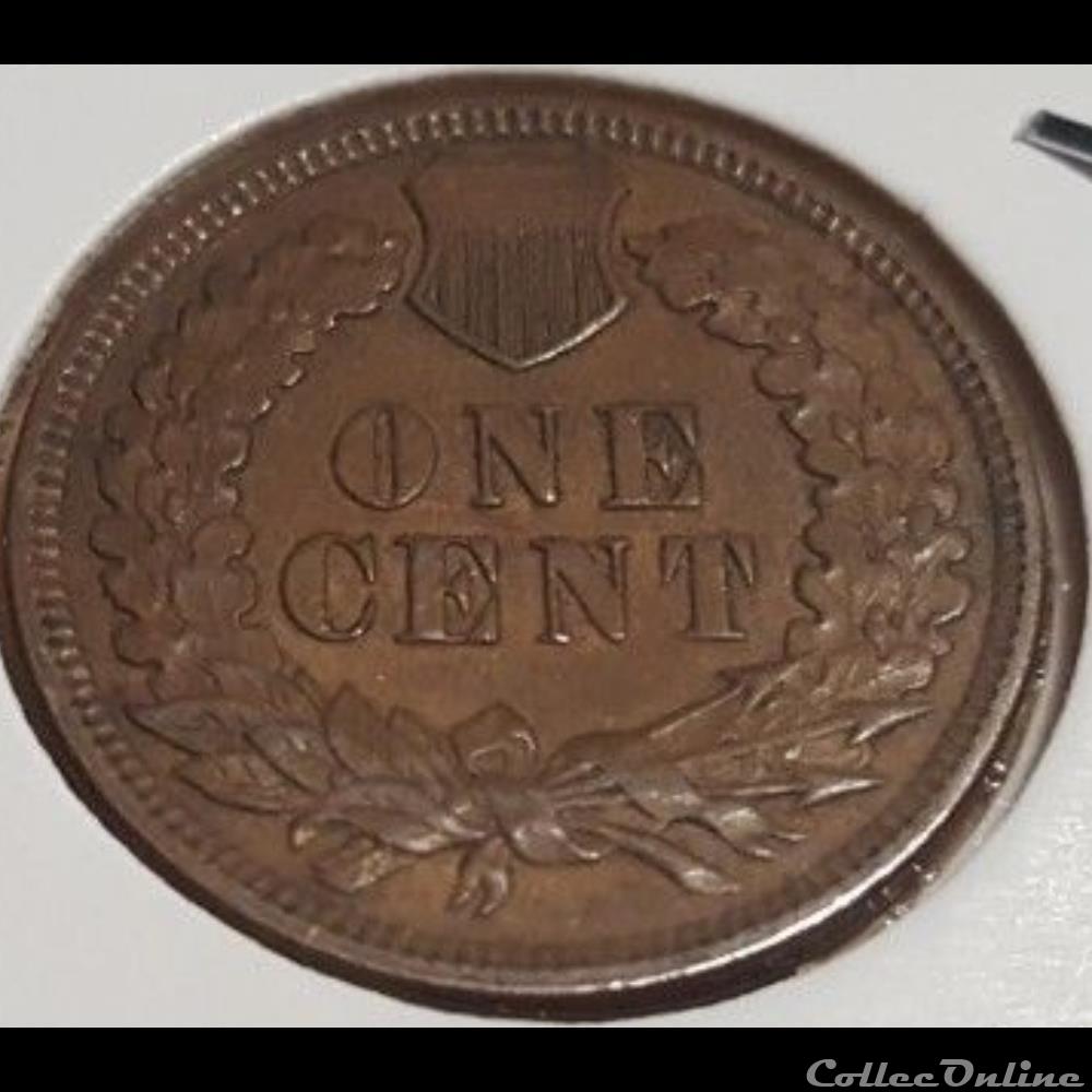 1889 One Cent monnaie monde etat uni 1889 one cent