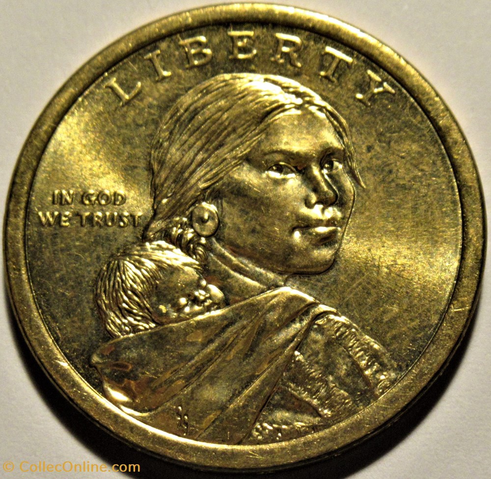 monnaies monde etats unis 2019 one dollar denver american indians in the space program