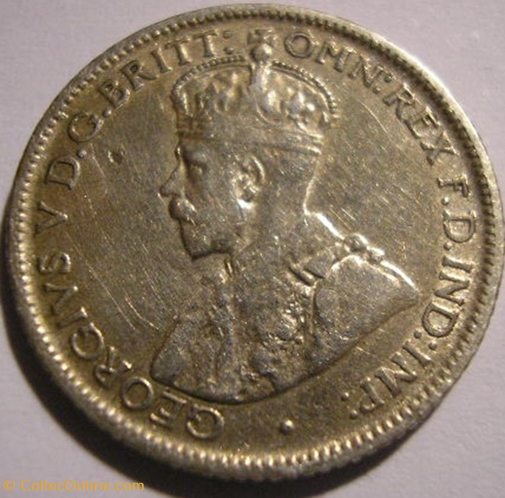 George V - Six Pence 1923 - Australia monnaie monde australie george v six pence 1923 australia