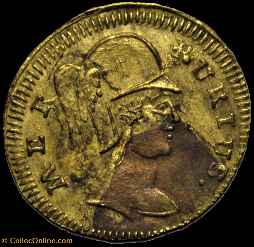 Token c.1806 Mercury - Rechenpfennig by Johann Jakob Lauer monnaies paranumismatique jetons poids token c 1806 mercury rechenpfennig by johann jakob lauer