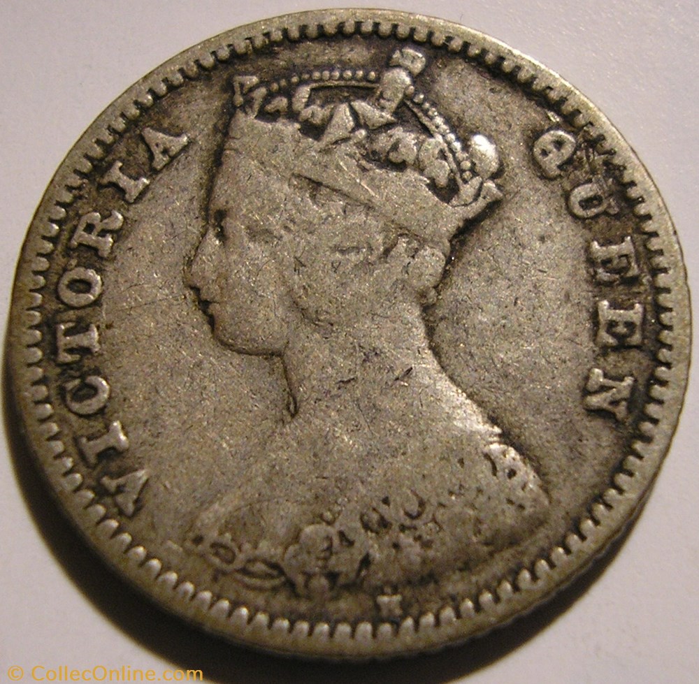 Victoria - 10 Cents 1882 - Hong-Kong monnaie monde victoria 10 cents 1882 hong kong