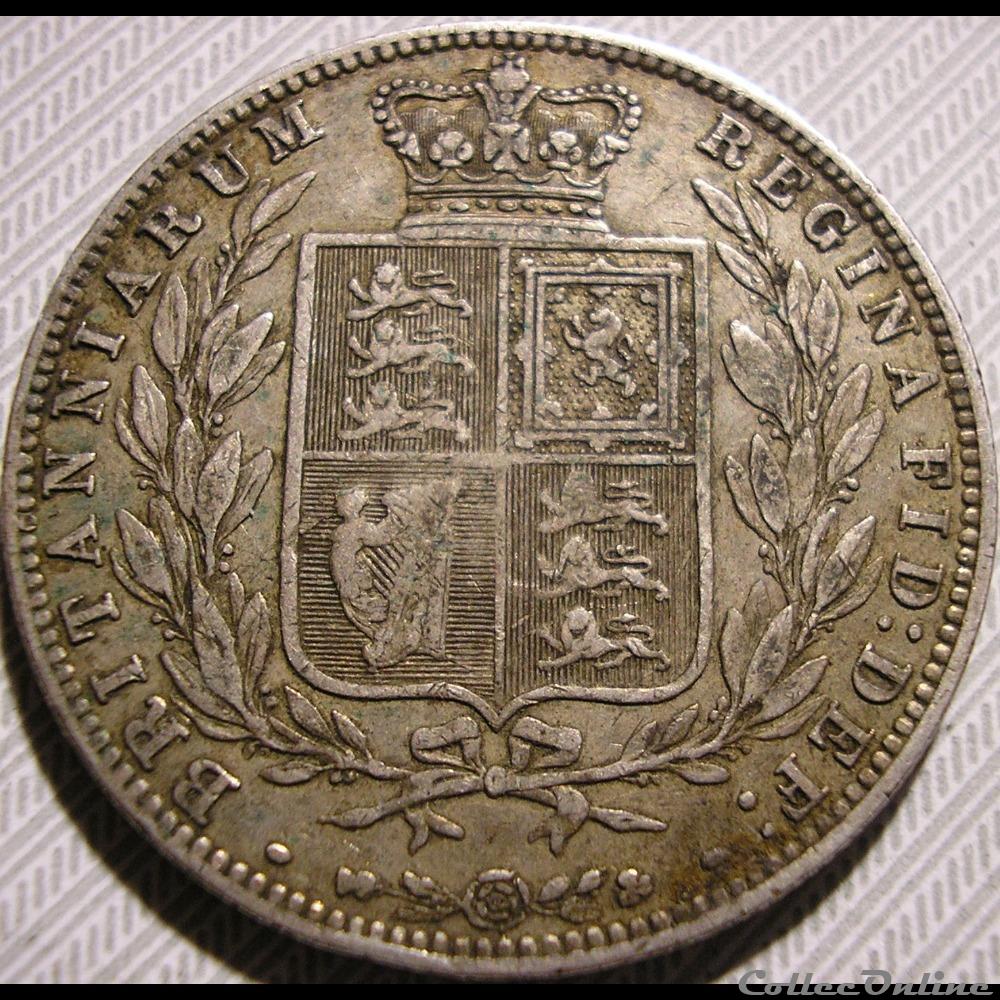 monnaies monde royaume uni victoria half crown 1875 kingdom of great britain