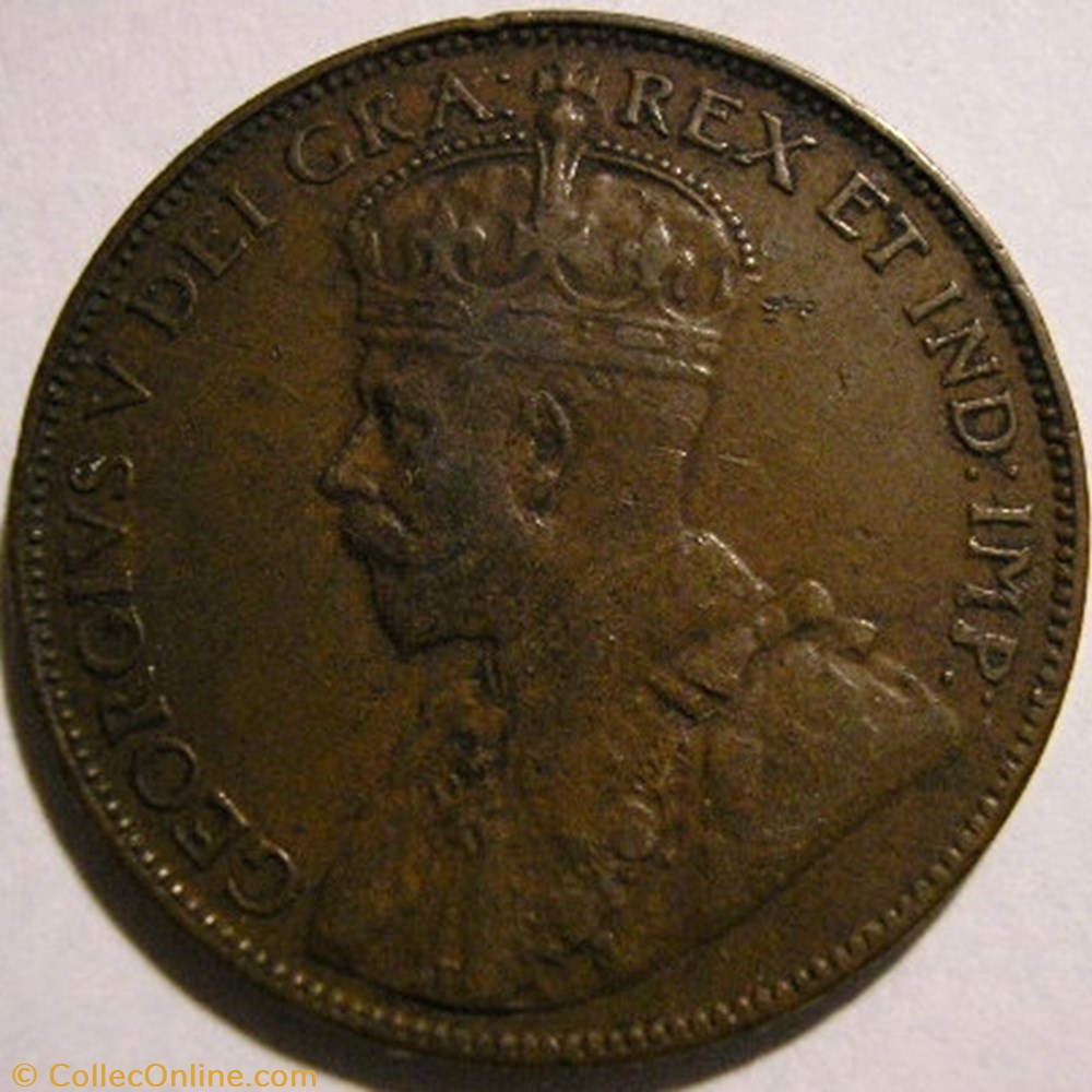 George V - One Cent 1936 Newfoundland monnaie monde canadum george v one cent 1936 newfoundland