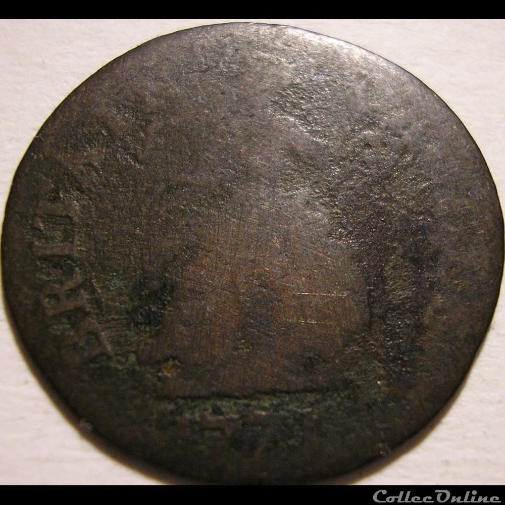 monnaie monde royaume uni 1777 gragory pon farthing token evasion