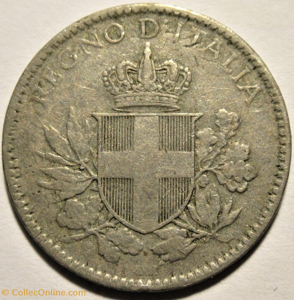 1918 Regno d'Italia, 20 Centesimi, Roma - Vittorio Emanuele III monnaies monde italie 1918 regno italia 20 centesimi roma vittorio emanuele iii