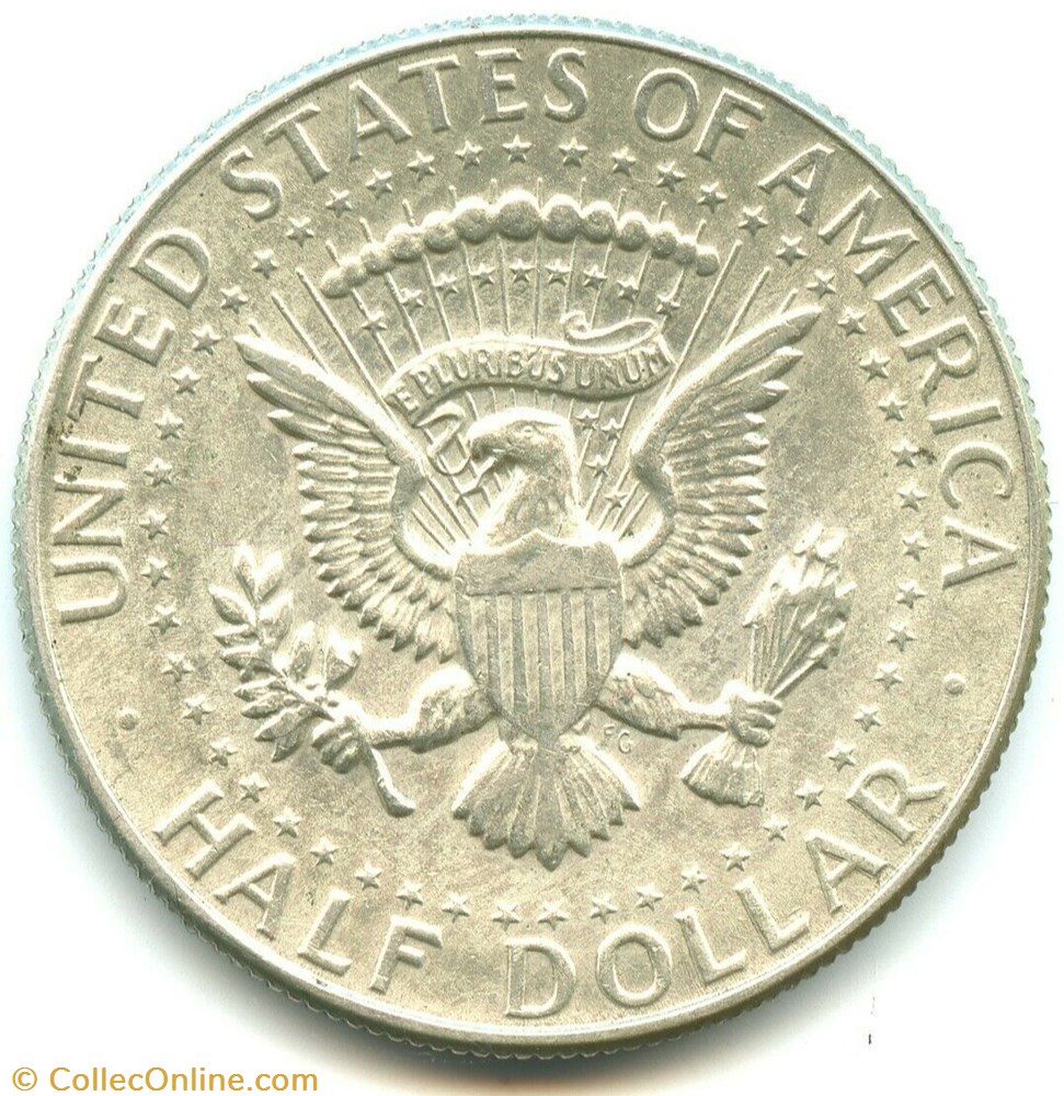 monnaie monde etat uni 1968 denver half dollar