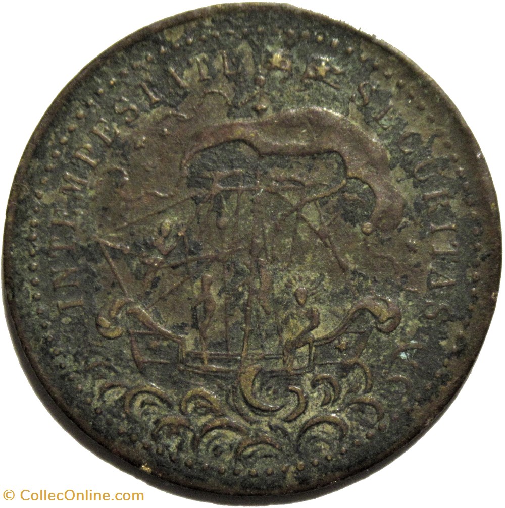 St. George token - Equitum Patronus / Intempestate Securitas monnaies paranumismatique jetons poids st george token equitum patronus intempestate securitas