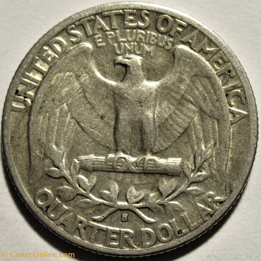1943 San Francisco Quarter Dollar - Error: Doubling & Variety 2 monnaies monde etats unis 1943 san francisco quarter dollar error doubling variety
