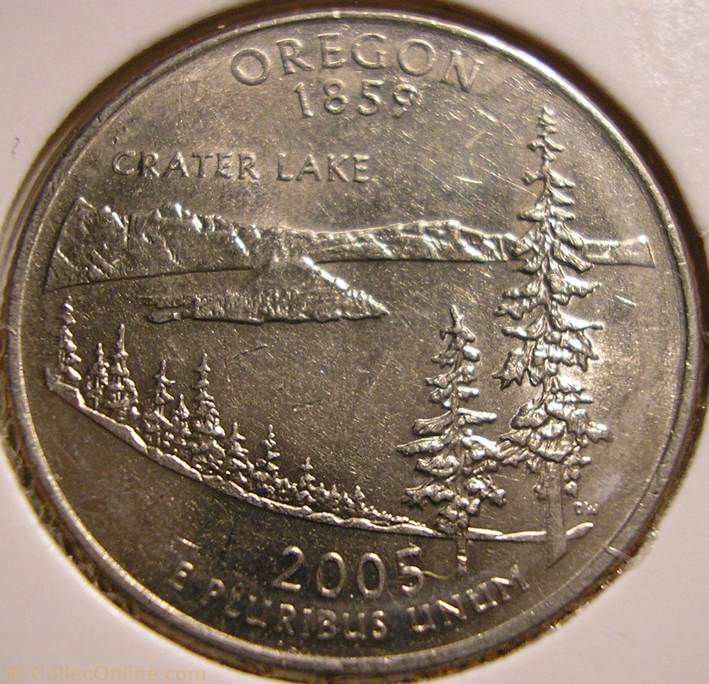 2005 P Quarter Dollar - Oregon State monnaie monde etat uni 2005 p quarter dollar oregon state