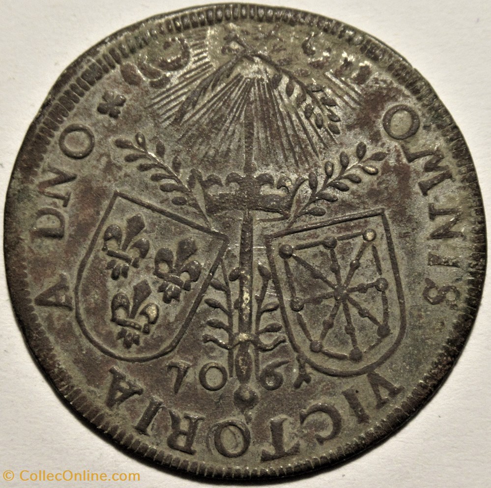 monnaies paranumismatique jetons poids henri iv a cheval 1607 date retrograde jeton de nuremberg