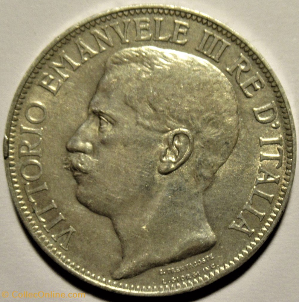 1861-1911 Royaume d'Italie, 2 Lire, Roma - Vittorio Emanuele III (ex.2) 2 monnaies monde 1861 1911 royaume italie 2 lire roma vittorio emanuele iii ex 2