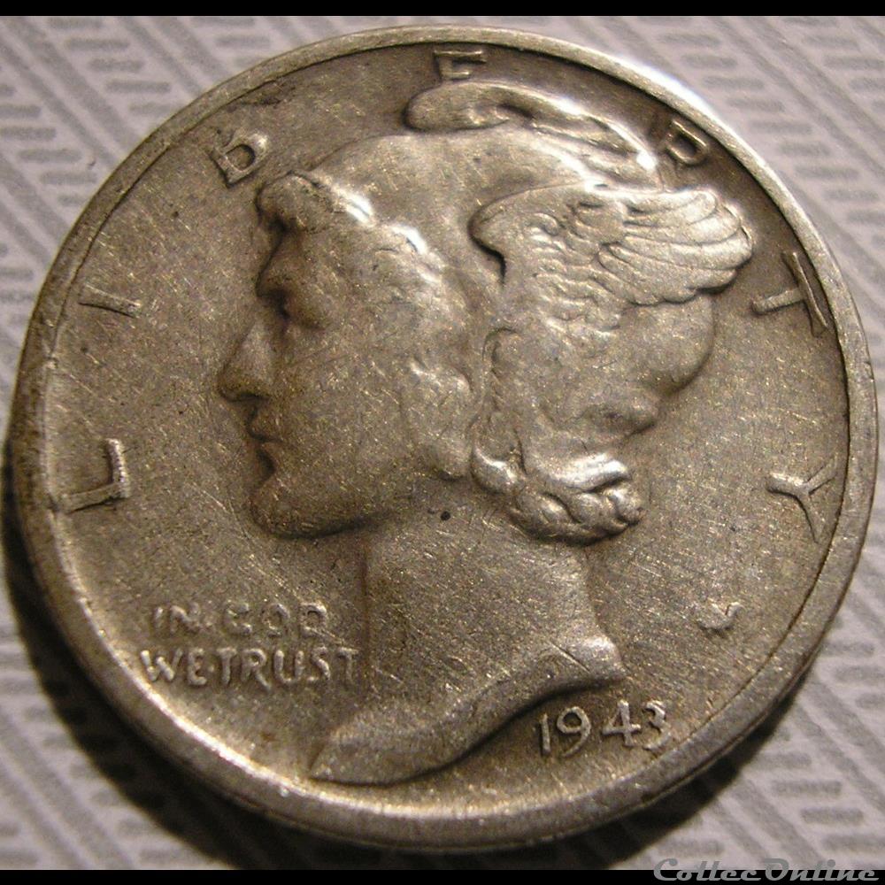 1943 San Francisco Dime - Variety monnaies monde etats unis 1943 san francisco dime variety