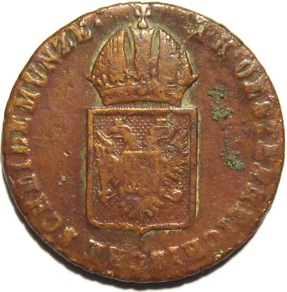 Franz I - 1 Kreuzer 1816 Karlsburg, Austrian Empire monnaies monde autriche franz i 1 kreuzer 1816 karlsburg austrian empire