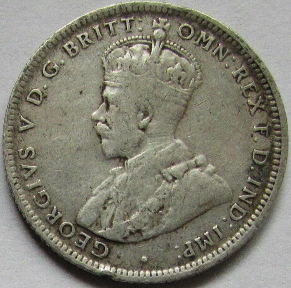 George V - One Shilling 1912 - Australia monnaies monde australie george v one shilling 1912 australia