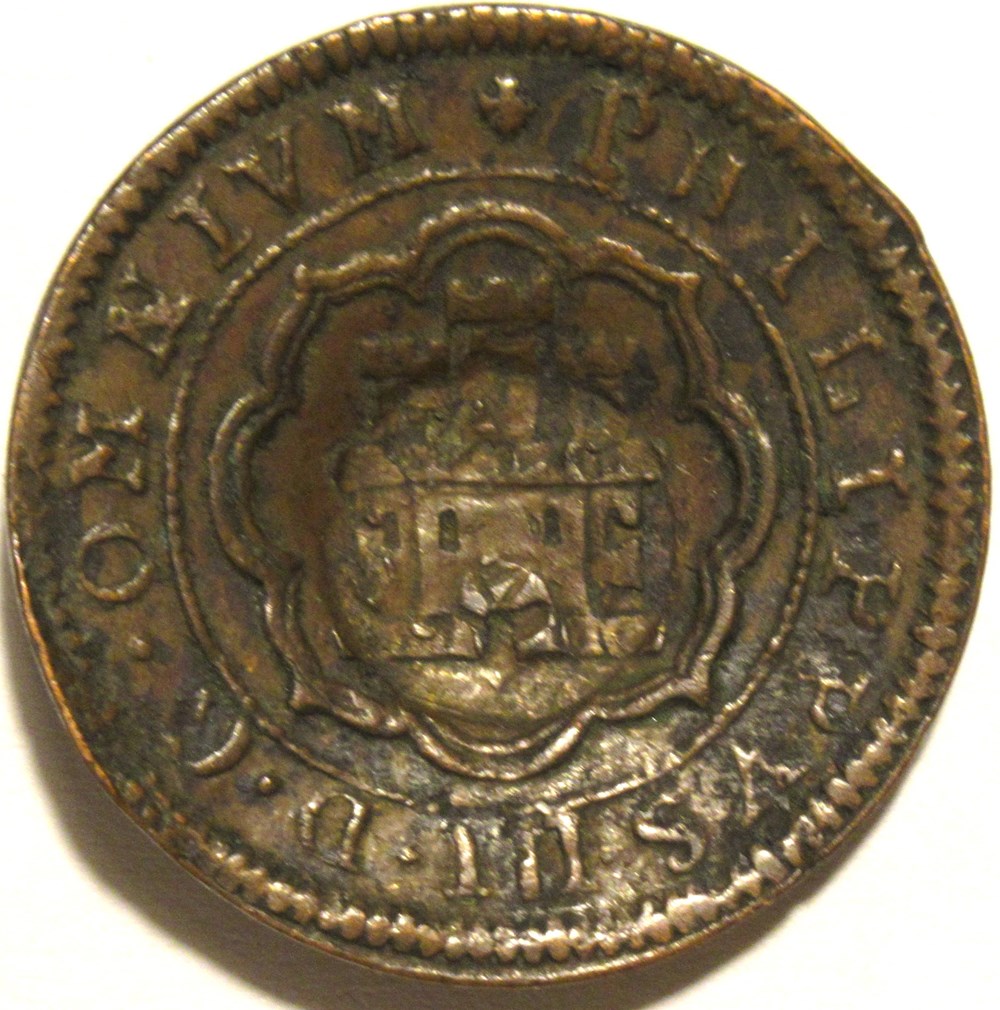 8 Maravedis 1599 (Resellos) - Felipe III de España monnaies europe medievale royaume espagne 8 maravedis 1599 resellos felipe iii de espana