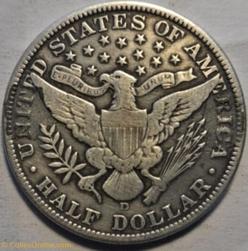 1913 Denver Half $ monnaies monde etats unis 1913 denver half