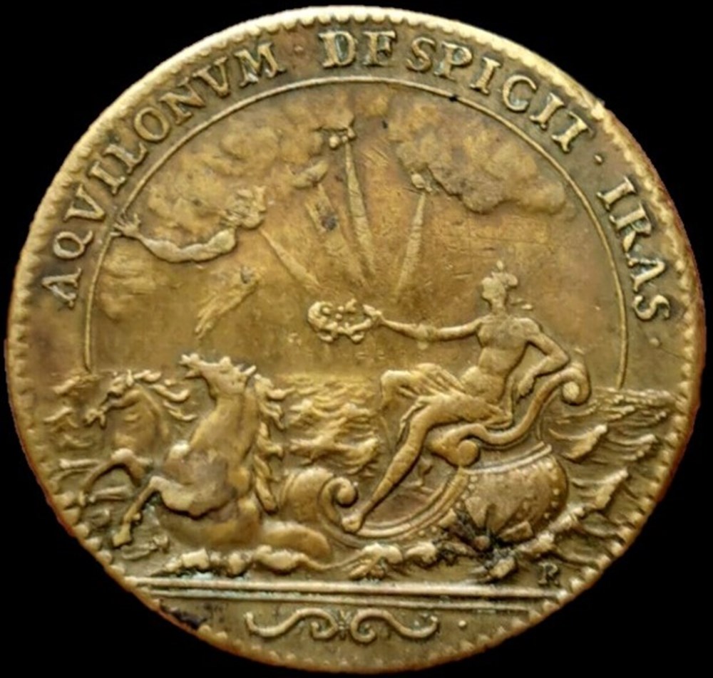 monnaies paranumismatique jetons poids louis xiv 1702 amphitrite jeton de la marine galeres royales