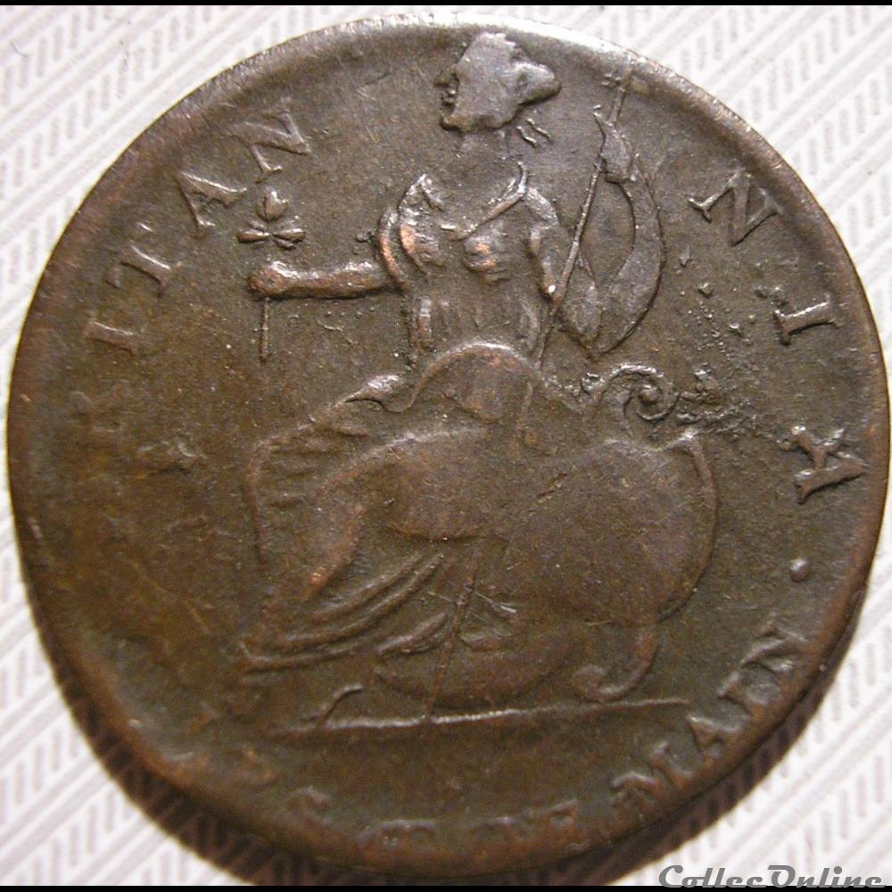 ca. 1771-97 Edward Pellew - HalfPenny, No Regal 2 monnaie monde royaume uni ca 1771 97 edward pellew halfpenny no regal