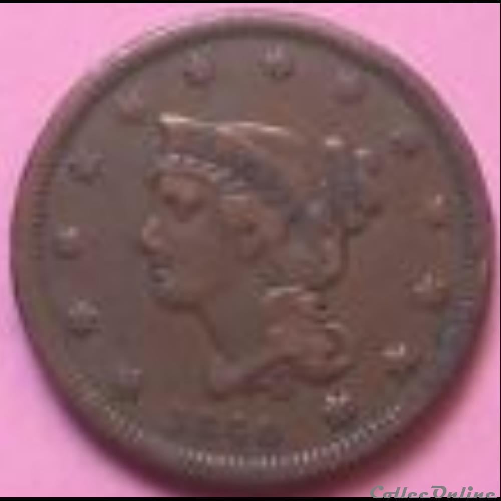 1840 One Cent monnaie monde etat uni 1840 one cent