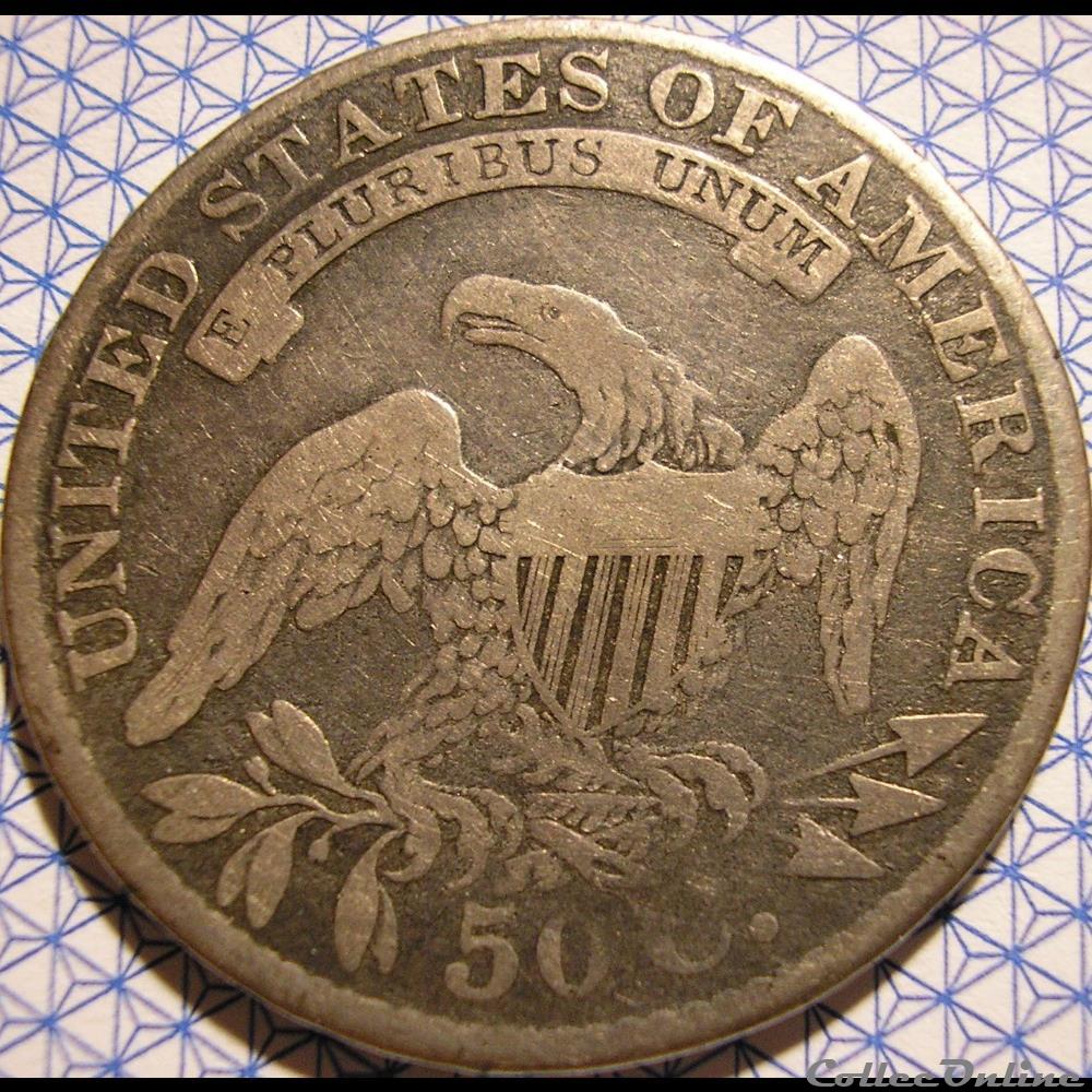 1829/27 Capped Bust Lettered Edge 2 monnaie monde etat uni 1829 27 capped bust lettered edge