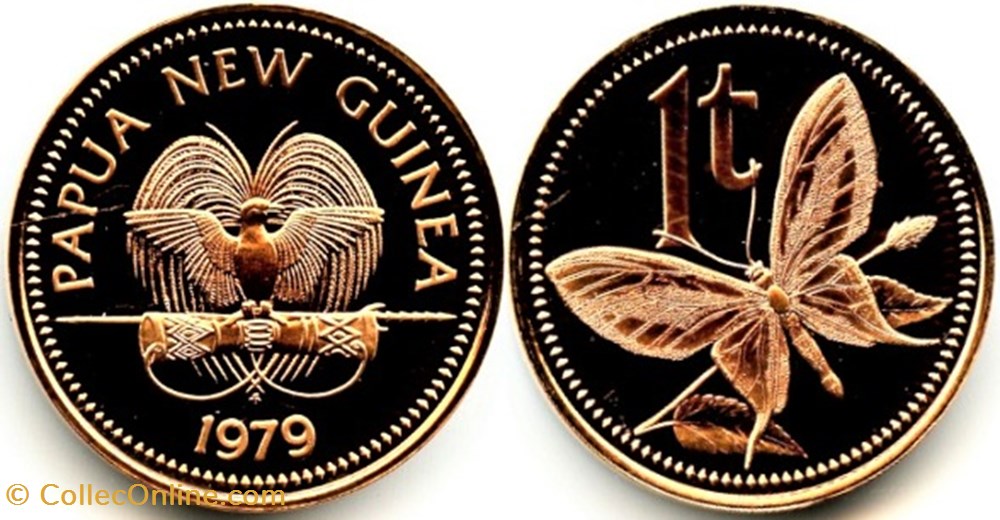 Papua New Guinea - 1 Toea 1979 monnaies monde papouasie nouvelle guinee papua new guinea 1 toea 1979